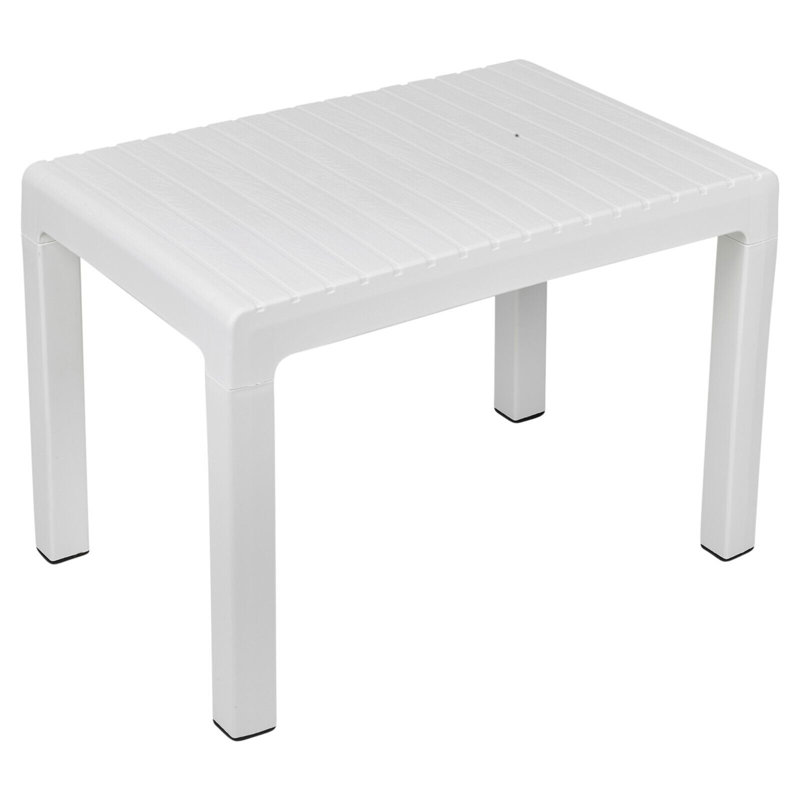 Four Leg Coffee Table, White
