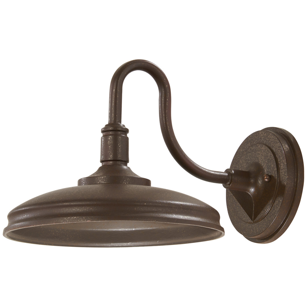 Lizarraga LED Outdoor Barn Light Union Rustic 