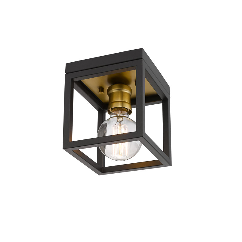 Alynda Flush Mount, Bronze/Olde Brass