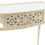 Paola 82cm Glass Top Console Table