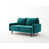 Dark Cyan Velvet