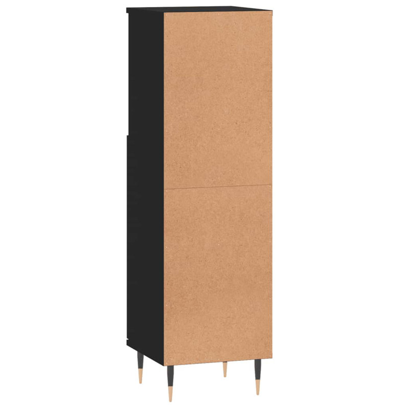 Bathroom Cabinet, Black