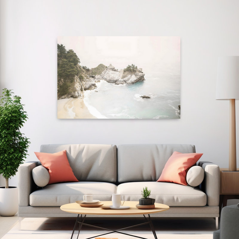 Art mural contemporain MacWays Falls, 40" H x 60" W