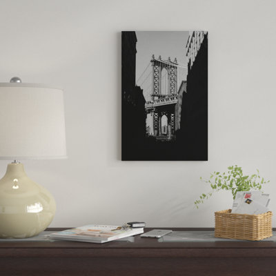 «Brooklyn Bridge, NYC» par Luke Anthony Gram, impression sur toile tendue