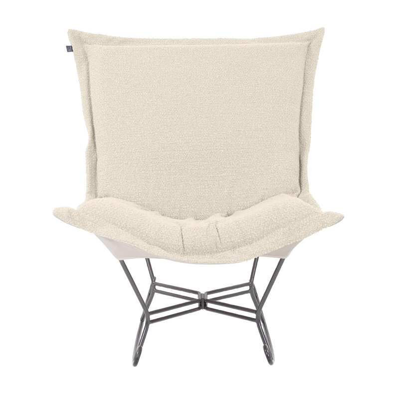 Scroll Puff Rocker Titanium - Barbet Naturel/Naturel, Naturel