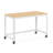 Home Office Wood Top Desk and Storage Set-598608136