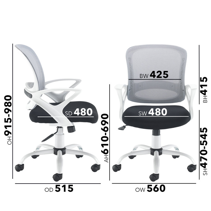 Office Chair, White
