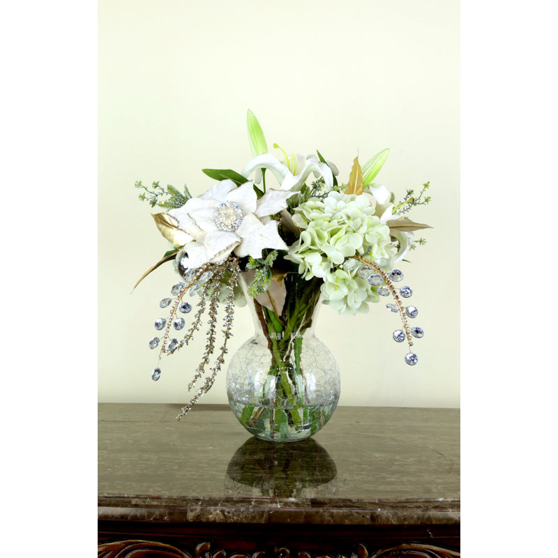 Winter Hydrangea Vase - 16 Inches