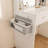 LED Mirror Vanity Dressing Table With Lights - 3-Color Adjustable Light Strips, 2 Large Drawers, Hair Dryer Stand & Non-Woven Storage Bag, Makeup Desk Bedroom Furniture