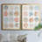 " Ocean Patterns I " 2 Piece Art Graphic Art Print-1427847757-1427847769