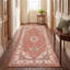 Tapis traditionnel teint uni olive, orange, ivoire, or, vert et gris, lavable à la machine, antidérapant, à poils courts, pour l'intérieur et l'extérieur, adapté aux animaux domestiques, idéal pour le salon, la chambre, la salle à manger, l'entrée, le couloir ou le bureau.-1117760454