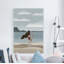 'Gone Surfing' Print On Wrapped Canvas-1374103903