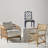 Delphia Arm Chair in Natural
