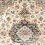 5' X 7' Ivory Medallion Power Loom Area Rug