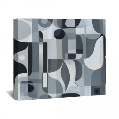 Modern Abstract Canvas Wrap - Abstract Wall Decor