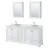 Deborah 80'' Double Bathroom Vanity with Marble Top-23113259-80209530