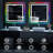 Gaulrapp Anti-Fog RGB Backlit & LED Frontlit Bathroom / Vanity Mirror with Tempered Glass & ETL-294742905