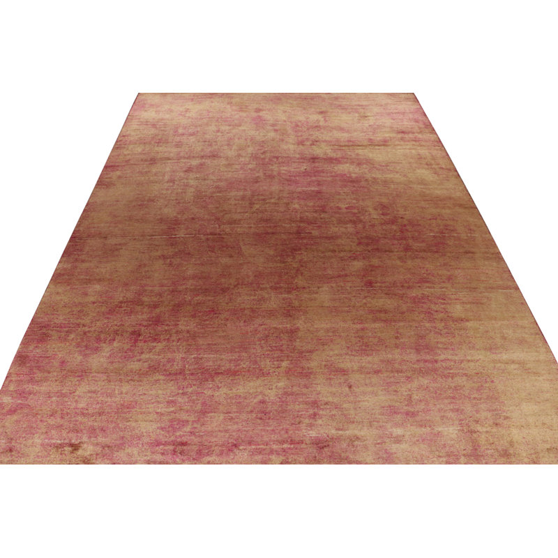 Hand Knotted Wool Area Rug