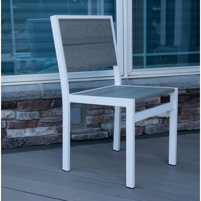 Reginald Premium All-Weather Wicker Outdoor Stacking Dining Armchair
