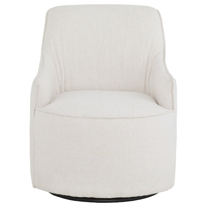 Fauteuil pivotant de 28,75 po Giselle CAL117, Sable 9508