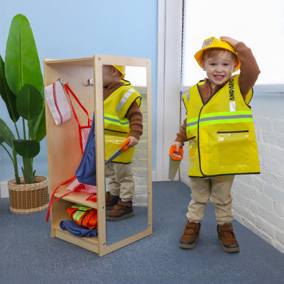 15'' Wide Kids Armoire with Mirror