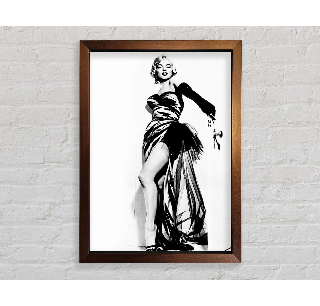 Marilyn Monroe Rare Classic Gerahmter Druck