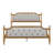 Timeless Bed Frame Highlighting A Button-Tufted Upholstered Headboard-115691730-115691732