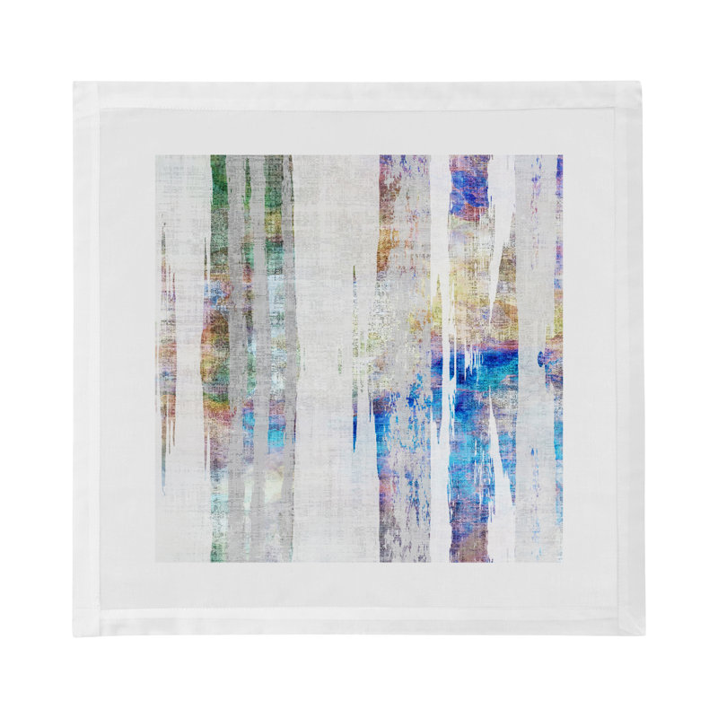Birch Cotton Sateen Dinner Napkins, Coast