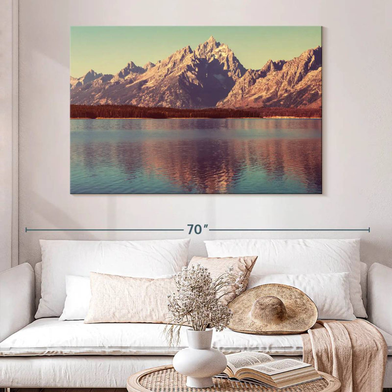 Grand Tetons d'Alvord Majestic, H 34 po x l 51 po