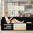 Nathasa 8-Piece Upholstered Corduroy Sectional-831327017