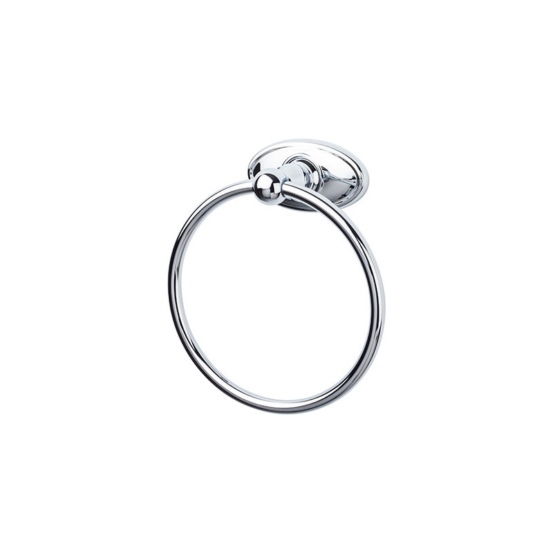 Edwardian Bath  Towel Ring, Polished Chrome