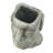 5X5.5X9" Easter Island Cement Planter