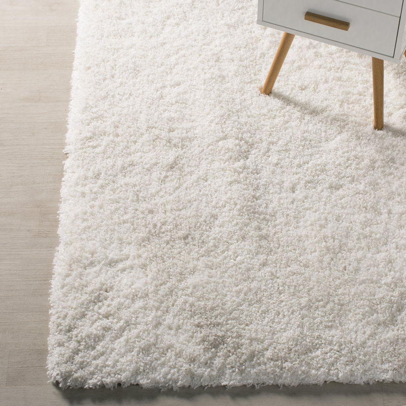 Assar White Area Rug, Rectangle 11' x 15'
