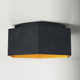 Allo Single Light Metal LED Flush Mount