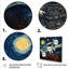 Vangogh Astronauts Through Space II - Space, art mural-239636055-239636051
