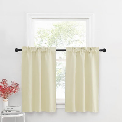 Polyester Blackout Rod Pocket Valance