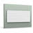 1/2 in D x 9-7/8 in W x 78-3/4 in L Primed White Polyurethane Panel Moulding