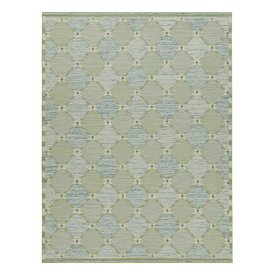 Scandinavian Wool Geometric Area Rug