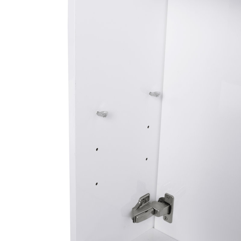 Elowen Compact Freestanding Vanity, White