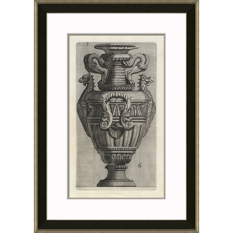 Decorative Vase III Print by Marot