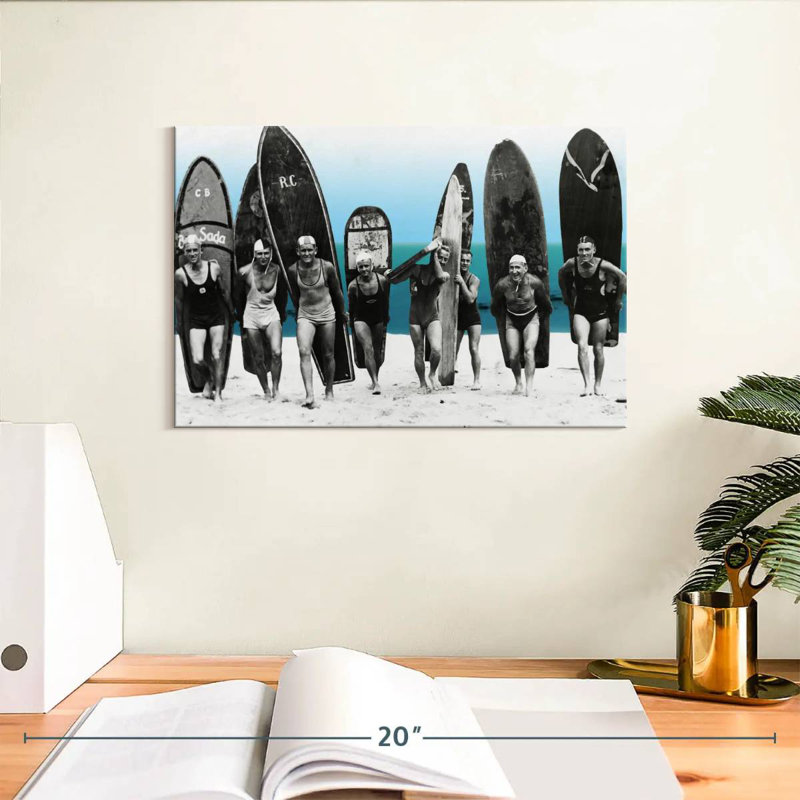 Senne Surf's Up, 1922, H 8 po x l 12 po