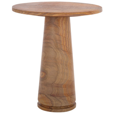 Alysson 21" Genuine Marble End Table