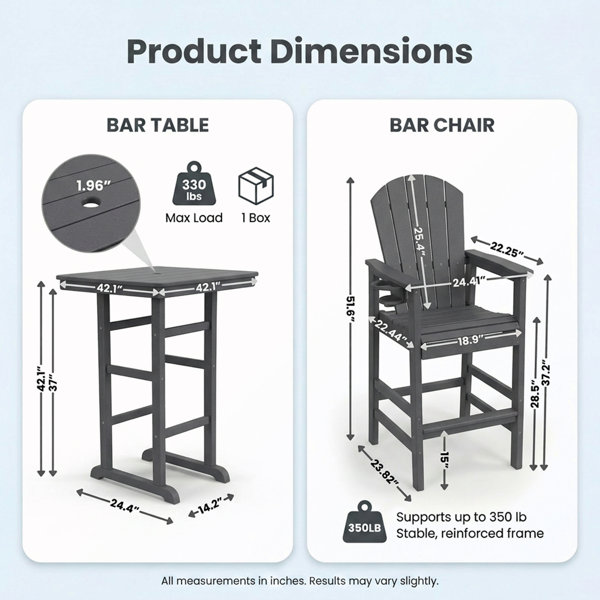Dimensions du produit