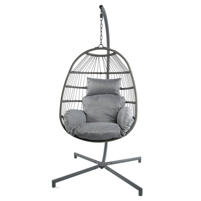 Chiron Rattan Foldable Hanging Chair