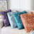 3D Floral Decorative Velvet Polyester Fiber Fill Indoor Throw Pillow Cover Set (Set Of 2)-117331207-117331201