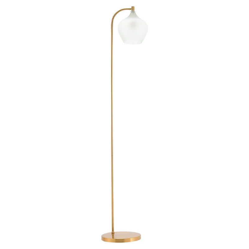 150cm Polished Torchiere Floor Lamp