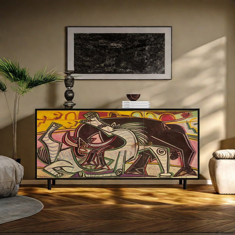 Armoire décorative French Abstract Art
