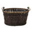 Hand Woven Wicker Laundry Basket with Handles