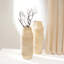 Vase décoratif en bois 1pc pour salon - 7X18