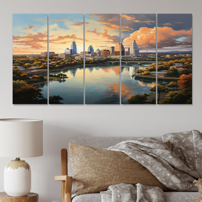 Austin Dynamic Cityscape IV, 5 pièces